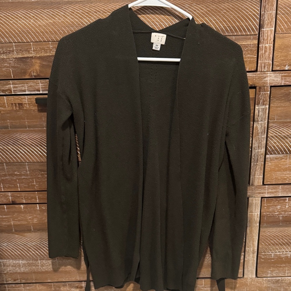 a new day Women's Green Cardigan